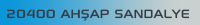 20400 Ahşap Sandalye
